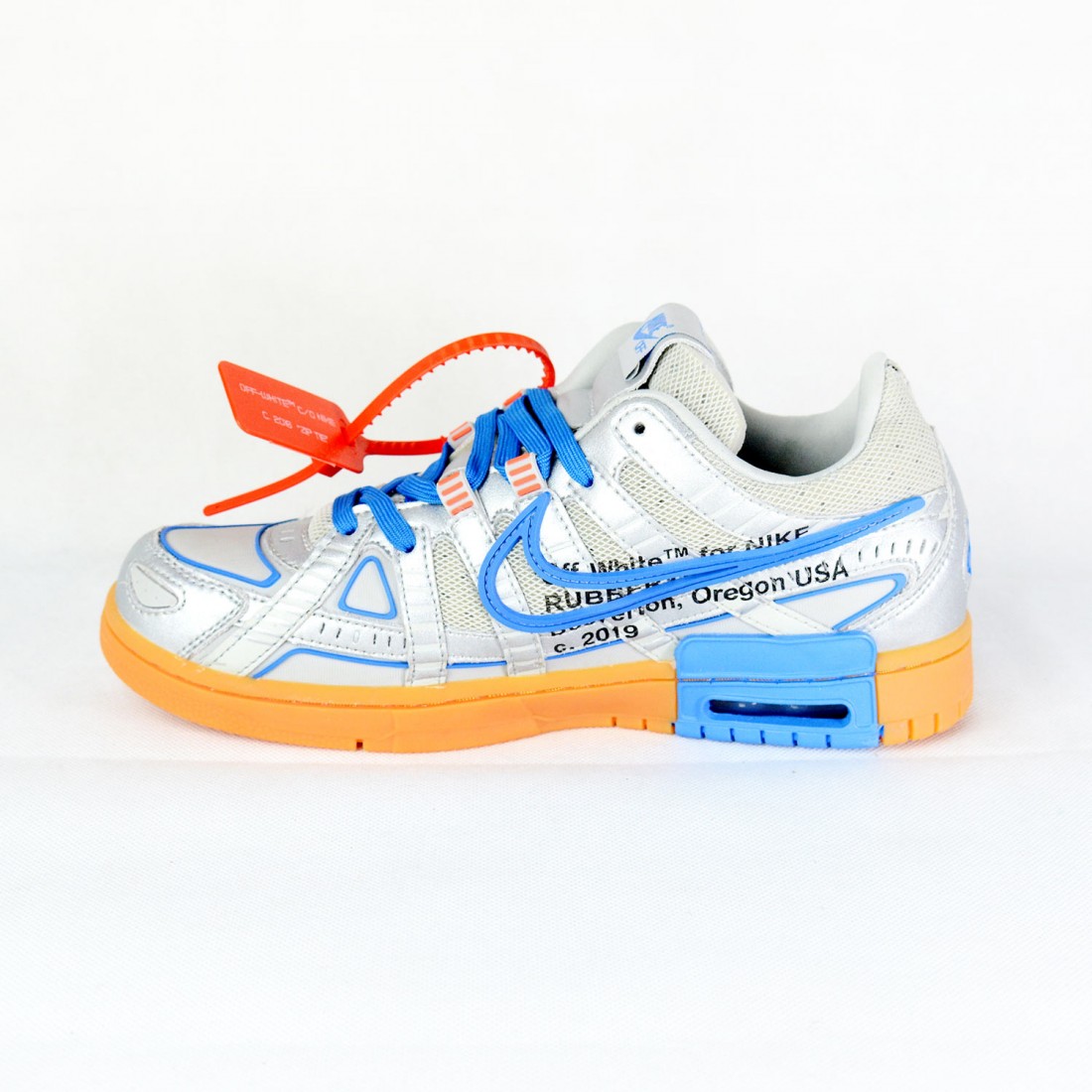 Buy Online Off-White X Air Rubber Dunk University Blue [Premium Batch] In Pakistan | Nike Off 